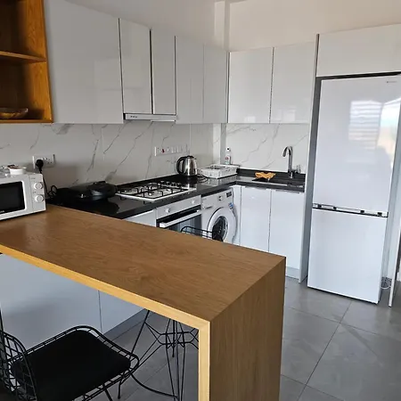 Apartament студия 40 терра Caesar Blue Large With Sea View And Aquapark Gastria