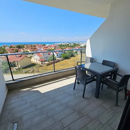 Apartment студия 40 терра Caesar Blue Large With Sea View And Aquapark *